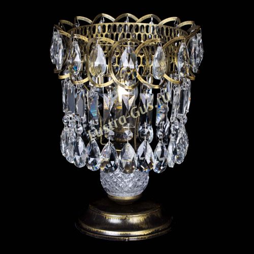 Настольная лампа Астра №1 под бронзу в Симферополе Гусь Хрустальный