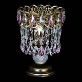 Настольная лампа Астра №1 под бронзу Розовая в Симферополе