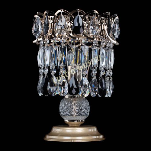 Настольная лампа Астра №1 черная в Симферополе Гусь Хрустальный