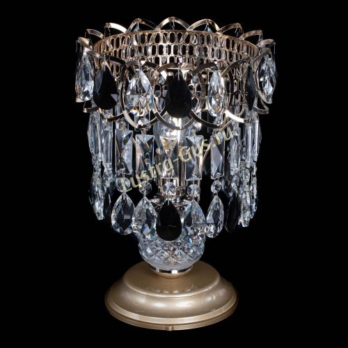 Настольная лампа Астра №1 черная в Симферополе Гусь Хрустальный