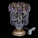 Настольная лампа Астра №1 фиолетовая в Симферополе