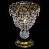 Настольная лампа Астра ажур №1 под бронзу Розовая в Симферополе