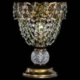 Настольная лампа Астра ажур №1 под бронзу Зеленая в Симферополе