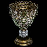 Настольная лампа Астра ажур №1 под бронзу Зеленая в Симферополе