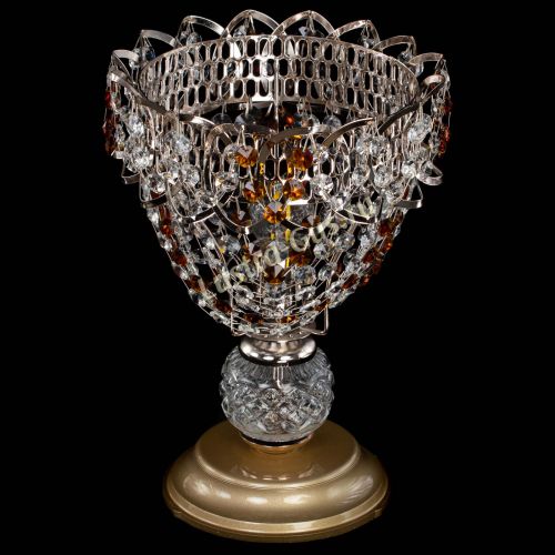 Настольная лампа Астра ажур №1 в Симферополе Гусь Хрустальный