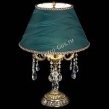 Бронзовая настольная лампа Аврора №3 Баден с абажуром в Симферополе