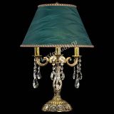 Бронзовая настольная лампа Аврора №3 Баден с абажуром в Симферополе