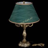 Бронзовая настольная лампа Аврора №3 с абажуром в Симферополе