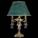 Бронзовая настольная лампа Аврора №3 Шар с абажуром в Симферополе