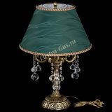 Бронзовая настольная лампа Аврора №3 Шар с абажуром в Симферополе