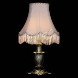 Бронзовая настольная лампа Делия №1 с абажуром в Симферополе