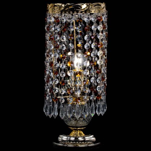 Настольная лампа Диана Карандаш чайная в Симферополе Гусь Хрустальный