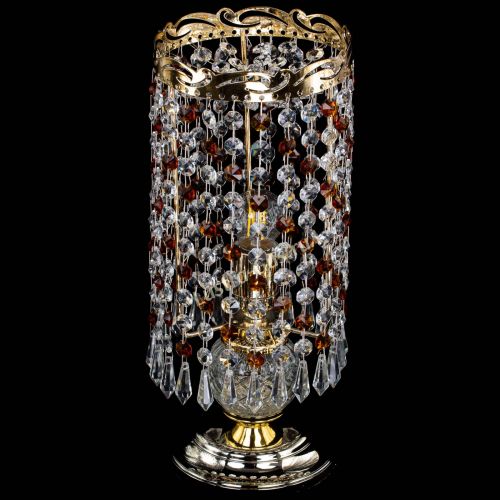 Настольная лампа Диана Карандаш чайная в Симферополе Гусь Хрустальный