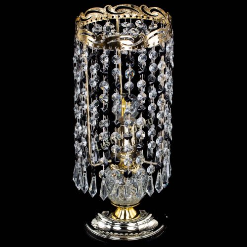 Настольная лампа Диана Карандаш черная в Симферополе Гусь Хрустальный