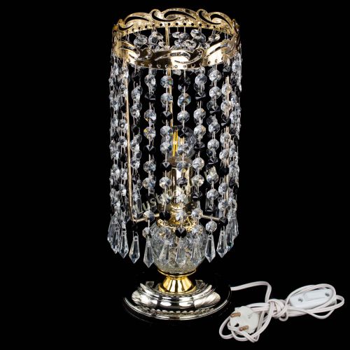 Настольная лампа Диана Карандаш черная в Симферополе Гусь Хрустальный