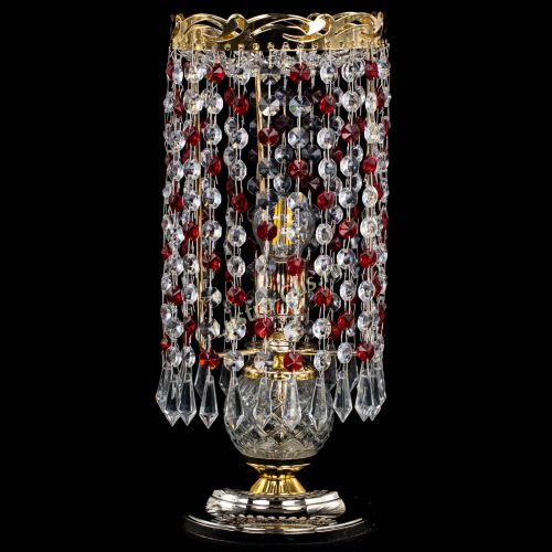 Настольная лампа Диана Карандаш красная в Симферополе Гусь Хрустальный