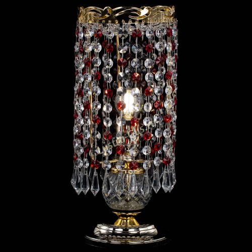 Настольная лампа Диана Карандаш красная в Симферополе Гусь Хрустальный