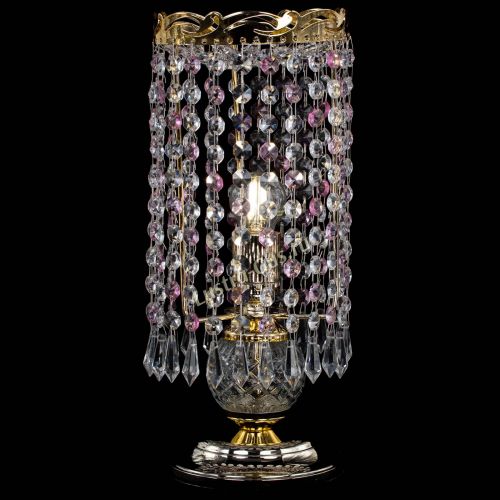 Настольная лампа Диана Карандаш розовая в Симферополе Гусь Хрустальный