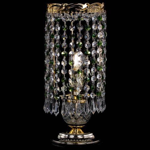 Настольная лампа Диана Карандаш зеленая в Симферополе Гусь Хрустальный