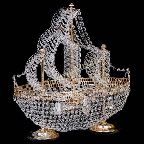 Настольная лампа Фрегат в Симферополе Гусь Хрустальный