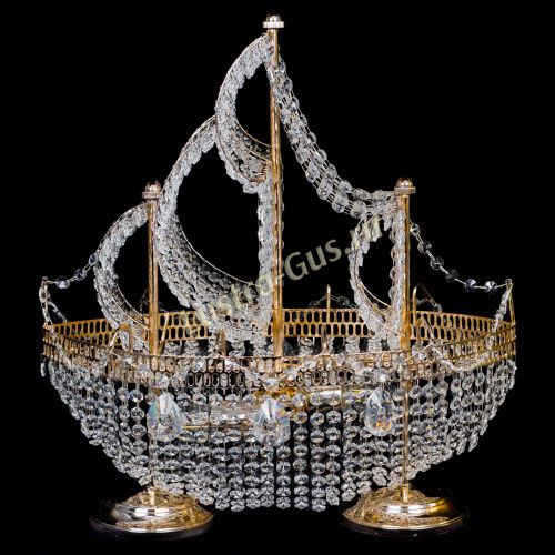 Настольная лампа Фрегат в Симферополе Гусь Хрустальный