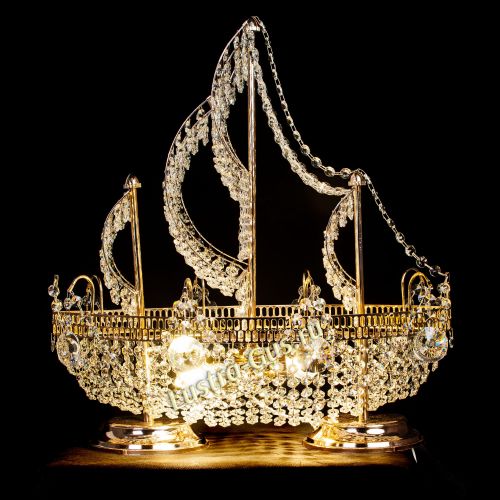 Настольная лампа Каравелла в Симферополе Гусь Хрустальный