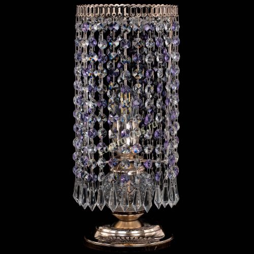 Настольная лампа Кольцо с карандашами фиолетовая в Симферополе Гусь Хрустальный