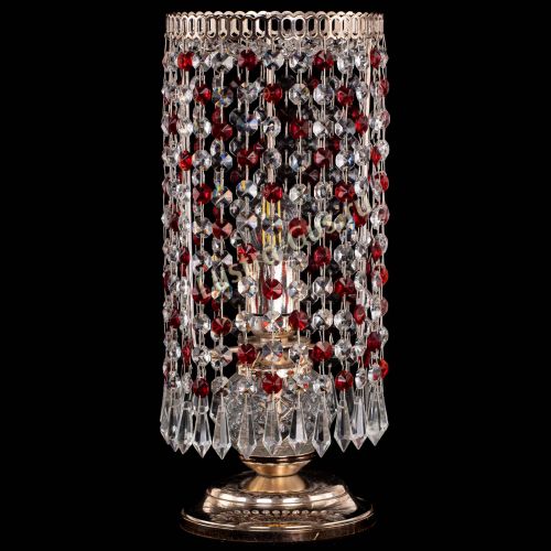 Настольная лампа Кольцо с карандашами красная в Симферополе Гусь Хрустальный