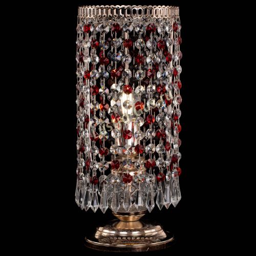 Настольная лампа Кольцо с карандашами красная в Симферополе Гусь Хрустальный