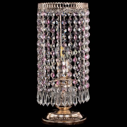 Настольная лампа Кольцо с карандашами розовая в Симферополе Гусь Хрустальный