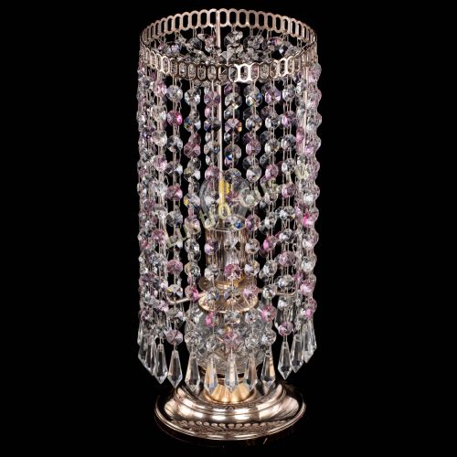 Настольная лампа Кольцо с карандашами розовая в Симферополе Гусь Хрустальный