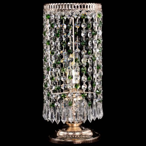 Настольная лампа Кольцо с карандашами зеленая в Симферополе Гусь Хрустальный