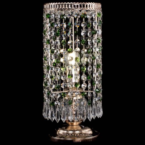 Настольная лампа Кольцо с карандашами зеленая в Симферополе Гусь Хрустальный