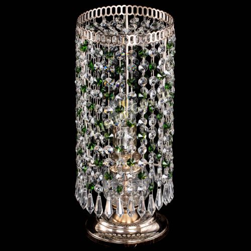 Настольная лампа Кольцо с карандашами зеленая в Симферополе Гусь Хрустальный