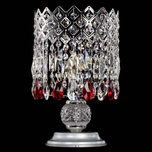 Настольная лампа Корона №1 красная в Симферополе Гусь Хрустальный