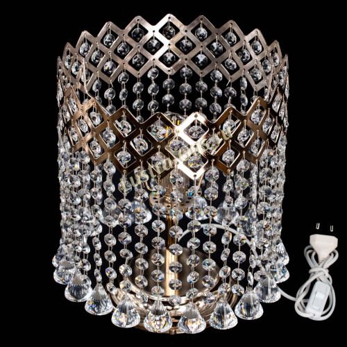 Лампа настольная Корона №3 конус в Симферополе Гусь Хрустальный