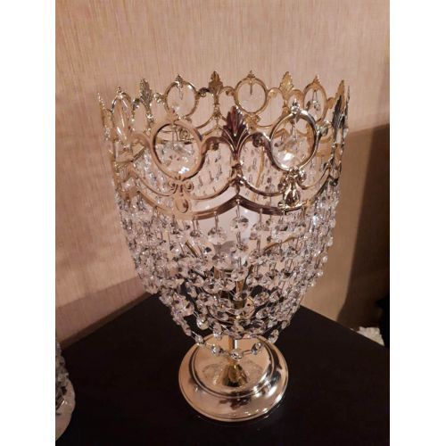 Настольная лампа Корона Элегант Тюльпан в Симферополе Гусь Хрустальный