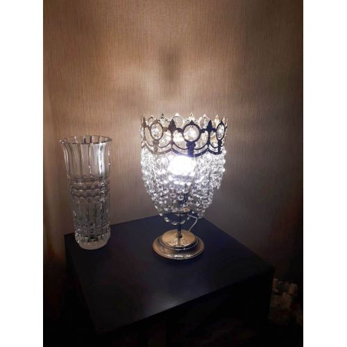 Настольная лампа Корона Элегант Тюльпан в Симферополе Гусь Хрустальный