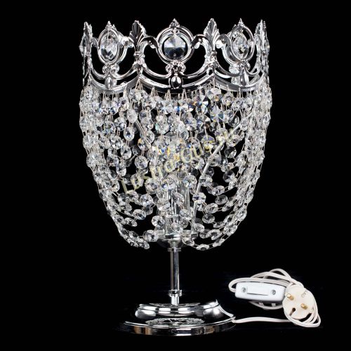 Настольная лампа Корона Элегант Тюльпан в Симферополе Гусь Хрустальный