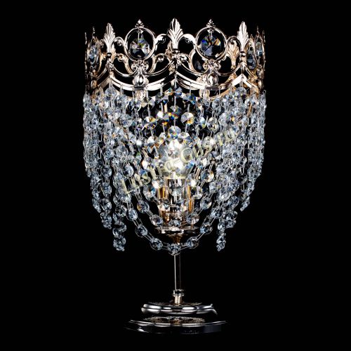 Настольная лампа Корона Элегант Тюльпан в Симферополе Гусь Хрустальный