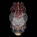 Настольная лампа Корвет № 2 Венеция красный в Симферополе