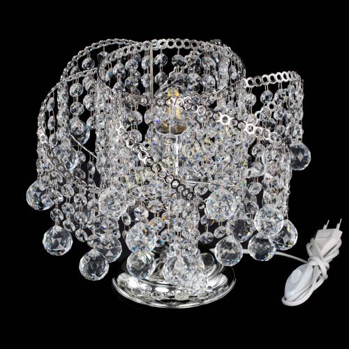 Настольная лампа Космея шар в Симферополе Гусь Хрустальный