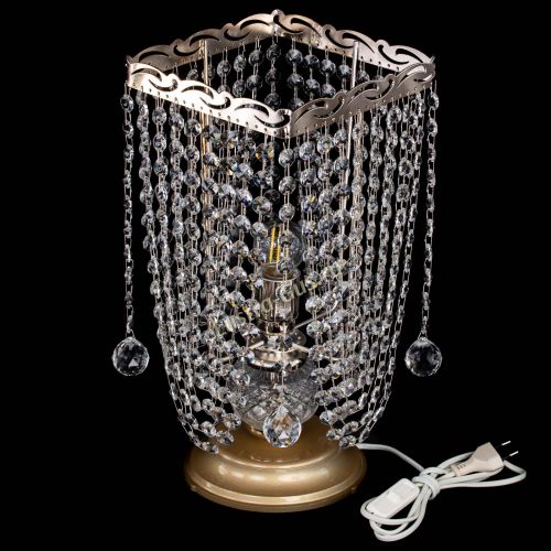 Настольная лампа Квадрат лепестки в Симферополе Гусь Хрустальный