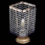 Настольная лампа Квадрат оптикон №1 фиолетовая в Симферополе