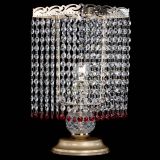 Настольная лампа Квадрат оптикон №1 красная в Симферополе