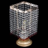 Настольная лампа Квадрат оптикон №1 красная в Симферополе