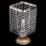 Настольная лампа Квадрат оптикон №1 красная в Симферополе