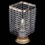 Настольная лампа Квадрат оптикон №1 розовая в Симферополе