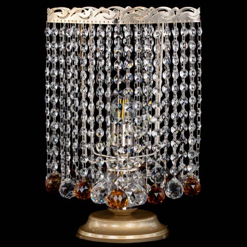 Настольная лампа Квадрат шар чайная в Симферополе Гусь Хрустальный