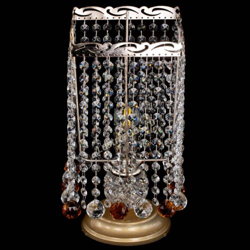 Настольная лампа Квадрат шар чайная в Симферополе Гусь Хрустальный